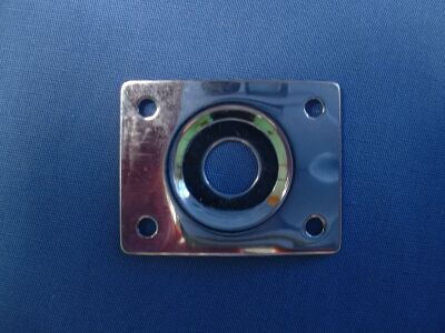 Photo of Gibson Style Square Jack Socket Plate